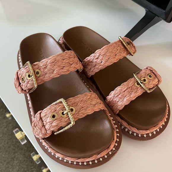Ulla Johnson raffia slides - Picture 4 of 4